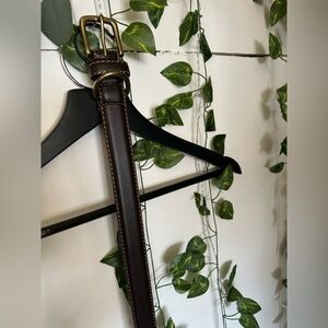 J Mclaughlin Brown Leather Belt